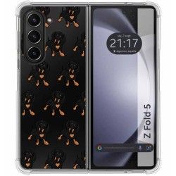 Funda Silicona Antigolpes para Samsung Galaxy Z Fold 5 5G diseño Perros 10 Dibujos