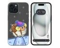 Funda Silicona Transparente compatible con Iphone 15 (6.1) diseño Cabra Dibujos