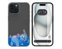 Funda Silicona Transparente compatible con Iphone 15 (6.1) diseño Hipo Dibujos