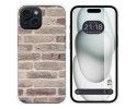 Funda Silicona compatible con Iphone 15 (6.1) diseño Ladrillo 01 Dibujos