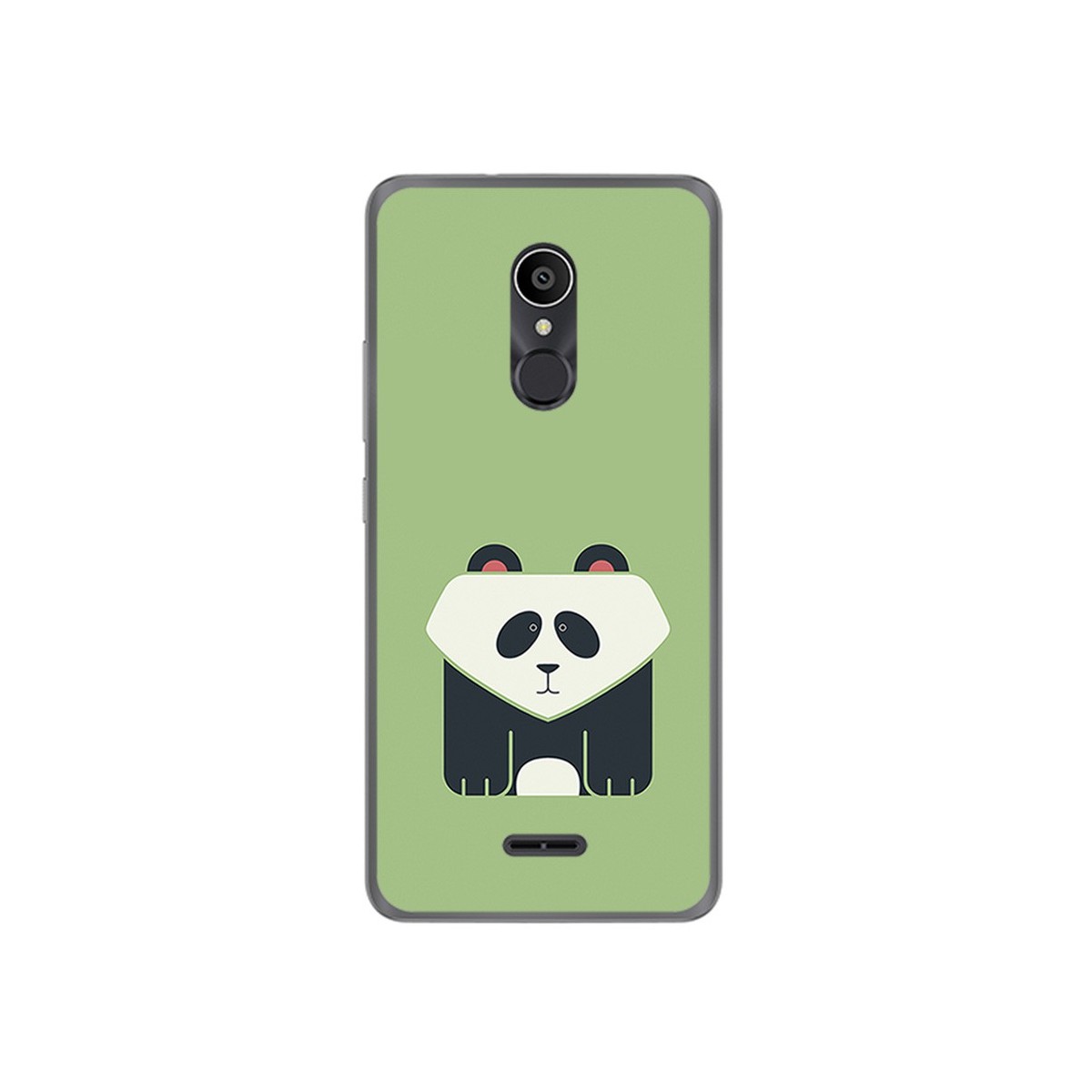 Funda Gel Tpu para Alcatel 3C Diseño Panda Dibujos