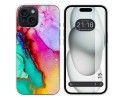 Funda Silicona compatible con Iphone 15 (6.1) diseño Mármol 15 Dibujos