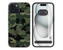 Funda Silicona compatible con Iphone 15 (6.1) diseño Camuflaje Dibujos
