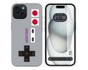 Funda Silicona compatible con Iphone 15 (6.1) diseño Consola Dibujos