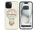 Funda Silicona compatible con Iphone 15 (6.1) diseño Creativity Dibujos
