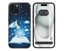 Funda Silicona compatible con Iphone 15 (6.1) diseño Libro Cuentos Dibujos
