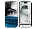 Funda Silicona compatible con Iphone 15 (6.1) diseño Ojo Dibujos