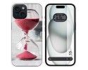 Funda Silicona compatible con Iphone 15 (6.1) diseño Reloj Dibujos