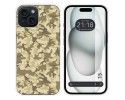 Funda Silicona compatible con Iphone 15 (6.1) diseño Sand Camuflaje Dibujos