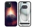 Funda Silicona compatible con Iphone 15 (6.1) diseño Tierra Dibujos