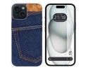 Funda Silicona compatible con Iphone 15 (6.1) diseño Vaquero Dibujos