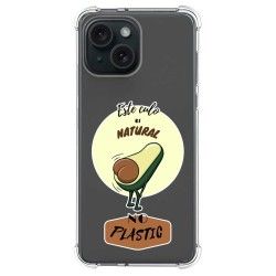 Funda Silicona Antigolpes compatible con Iphone 15 (6.1) diseño Culo Natural Dibujos