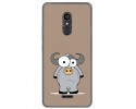 Funda Gel Tpu para Alcatel 3C Diseño Toro Dibujos