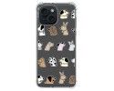Funda Silicona Antigolpes compatible con Iphone 15 (6.1) diseño Perros Dibujos