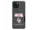 Funda Silicona Antigolpes compatible con Iphone 15 (6.1) diseño Vaca Dibujos