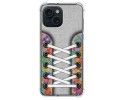 Funda Silicona Antigolpes compatible con Iphone 15 (6.1) diseño Zapatillas 04 Dibujos
