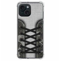 Funda Silicona Antigolpes compatible con Iphone 15 (6.1) diseño Zapatillas 16 Dibujos