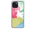 Funda Silicona Antigolpes compatible con Iphone 15 (6.1) diseño Acuarela 02 Dibujos