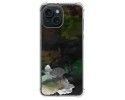 Funda Silicona Antigolpes compatible con Iphone 15 (6.1) diseño Acuarela 12 Dibujos
