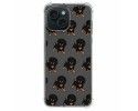 Funda Silicona Antigolpes compatible con Iphone 15 (6.1) diseño Perros 10 Dibujos