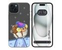 Funda Silicona Transparente compatible con IPhone 15 Plus (6.7) diseño Cabra Dibujos