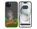 Funda Silicona Transparente compatible con IPhone 15 Plus (6.7) diseño Mono Dibujos