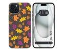 Funda Silicona Transparente compatible con IPhone 15 Plus (6.7) diseño Otoño Dibujos