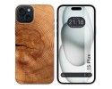 Funda Silicona compatible con IPhone 15 Plus (6.7) diseño Madera 04 Dibujos
