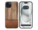 Funda Silicona compatible con IPhone 15 Plus (6.7) diseño Madera 09 Dibujos