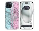 Funda Silicona compatible con IPhone 15 Plus (6.7) diseño Mármol 08 Dibujos