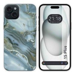 Funda Silicona compatible con IPhone 15 Plus (6.7) diseño Mármol 09 Dibujos