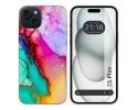 Funda Silicona compatible con IPhone 15 Plus (6.7) diseño Mármol 15 Dibujos