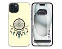 Funda Silicona compatible con IPhone 15 Plus (6.7) diseño Atrapasueños Dibujos