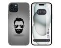 Funda Silicona compatible con IPhone 15 Plus (6.7) diseño Barba Dibujos