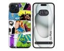 Funda Silicona compatible con IPhone 15 Plus (6.7) diseño Comic Dibujos