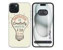 Funda Silicona compatible con IPhone 15 Plus (6.7) diseño Creativity Dibujos