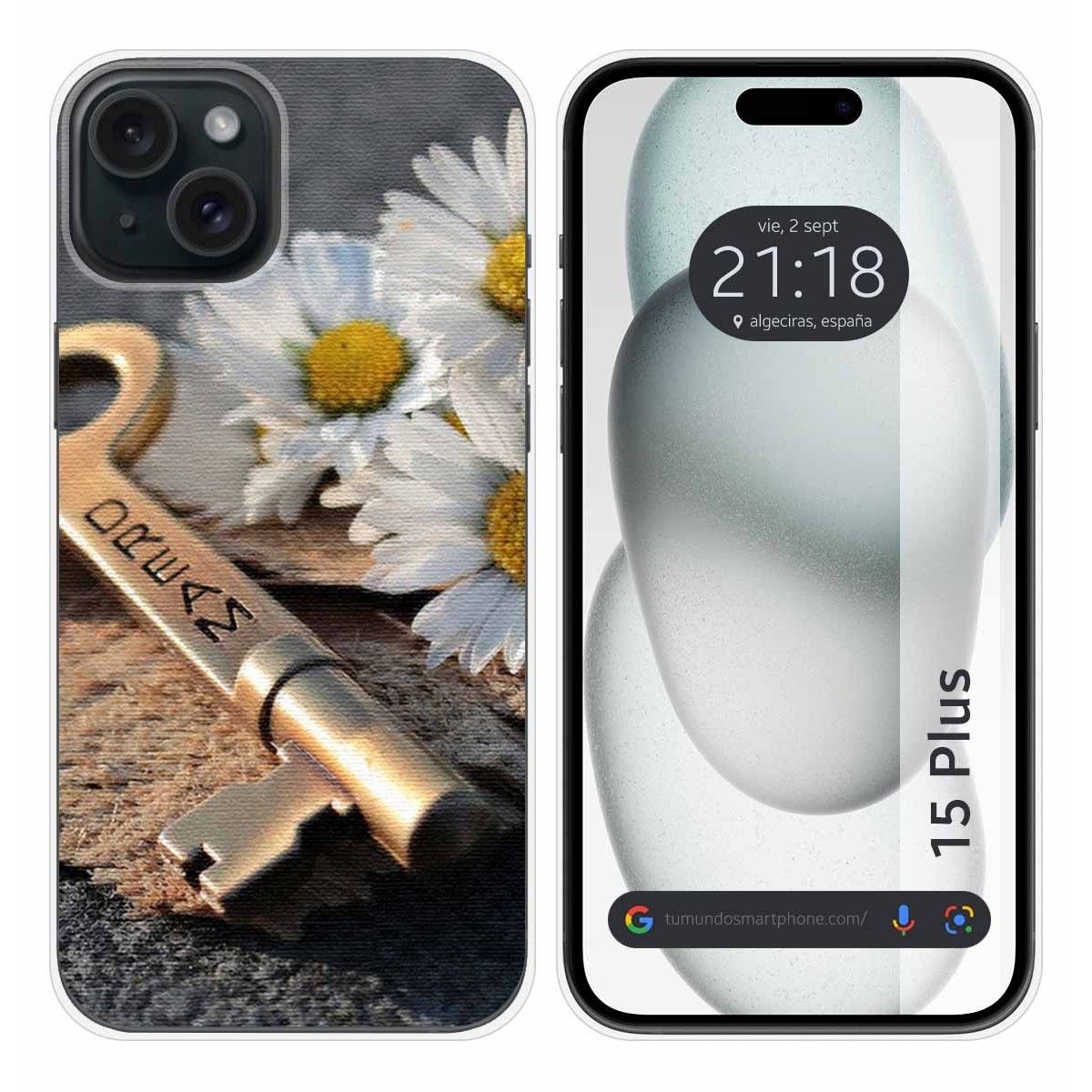 Funda Silicona compatible con IPhone 15 Plus (6.7) diseño Dream Dibujos