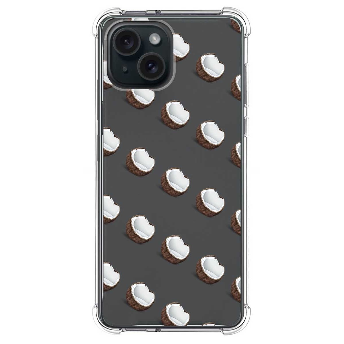 Funda Silicona Antigolpes compatible con IPhone 15 Plus (6.7) diseño Cocos Dibujos
