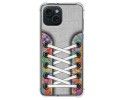 Funda Silicona Antigolpes compatible con IPhone 15 Plus (6.7) diseño Zapatillas 04 Dibujos