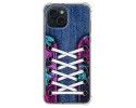 Funda Silicona Antigolpes compatible con IPhone 15 Plus (6.7) diseño Zapatillas 06 Dibujos