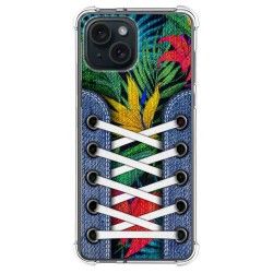 Funda Silicona Antigolpes compatible con IPhone 15 Plus (6.7) diseño Zapatillas 12 Dibujos