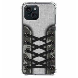 Funda Silicona Antigolpes compatible con IPhone 15 Plus (6.7) diseño Zapatillas 16 Dibujos