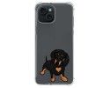 Funda Silicona Antigolpes compatible con IPhone 15 Plus (6.7) diseño Perros 04 Dibujos