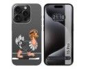 Funda Silicona Transparente compatible con IPhone 15 Pro (6.1) diseño Avestruz Dibujos