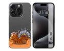 Funda Silicona Transparente compatible con IPhone 15 Pro (6.1) diseño Bufalo Dibujos