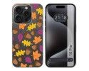 Funda Silicona Transparente compatible con IPhone 15 Pro (6.1) diseño Otoño Dibujos