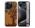 Funda Silicona compatible con IPhone 15 Pro (6.1) diseño Cuero 03 Dibujos