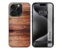 Funda Silicona compatible con IPhone 15 Pro (6.1) diseño Madera 02 Dibujos