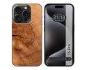 Funda Silicona compatible con IPhone 15 Pro (6.1) diseño Madera 04 Dibujos