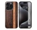 Funda Silicona compatible con IPhone 15 Pro (6.1) diseño Madera 05 Dibujos
